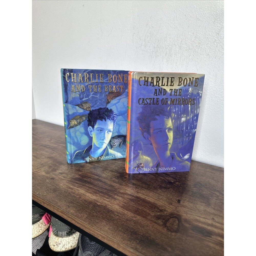 CHARLIE BONE  Lot Of 2 The Castle of Mirrors / And The Beast Hardcover